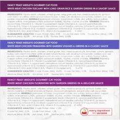 Fancy Feast Medleys White Meat Chicken Recipe Variety Collection Pack Canned Cat Food -Furry Feast 76526 PT6. AC SS1800 V1678378426