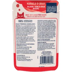 Natural Balance Platefulls Salmon, Tuna & Crab Formula In Gravy Grain-Free Cat Food Pouches -Furry Feast 76552 PT2. AC SS1800 V1677513793
