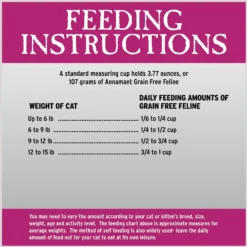 Annamaet Grain-Free Chicken & Fish Formula Dry Cat Food -Furry Feast 78021 PT8. AC SS1800 V1613099508