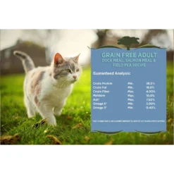 Blackwood Duck Meal, Salmon Meal & Field Pea Grain-Free Dry Cat Food -Furry Feast 79103 PT3. AC SS1800 V1550528549