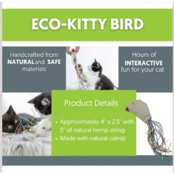 Honest Pet Products Eco Kitty Bird Cat Toy -Furry Feast 797262 PT2. AC SS1800 V1690813330