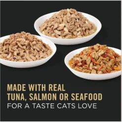 Purina Pro Plan Seafood Favorites Variety Pack Canned Cat Food -Furry Feast 80332 PT3. AC SS1800 V1689881547