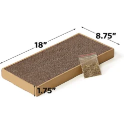 MidWest Catty Scratch Cat Scratcher With Catnip -Furry Feast 80363 PT2. AC SS1800 V1484860294