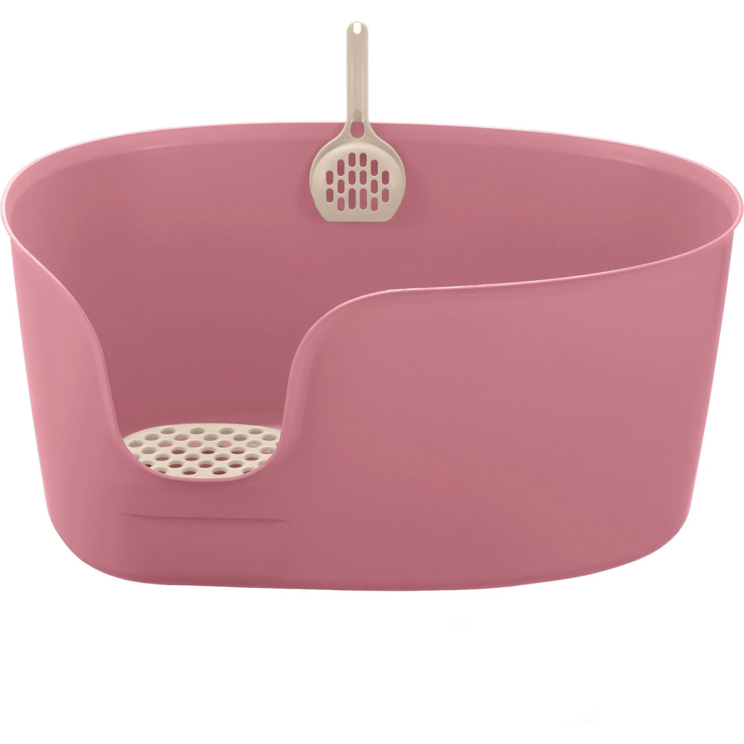 Richell PAW TRAX High Wall Cat Litter Box, X-Large 2 Richell PAW TRAX High Wall Cat Litter Box, X-Large - Image 2