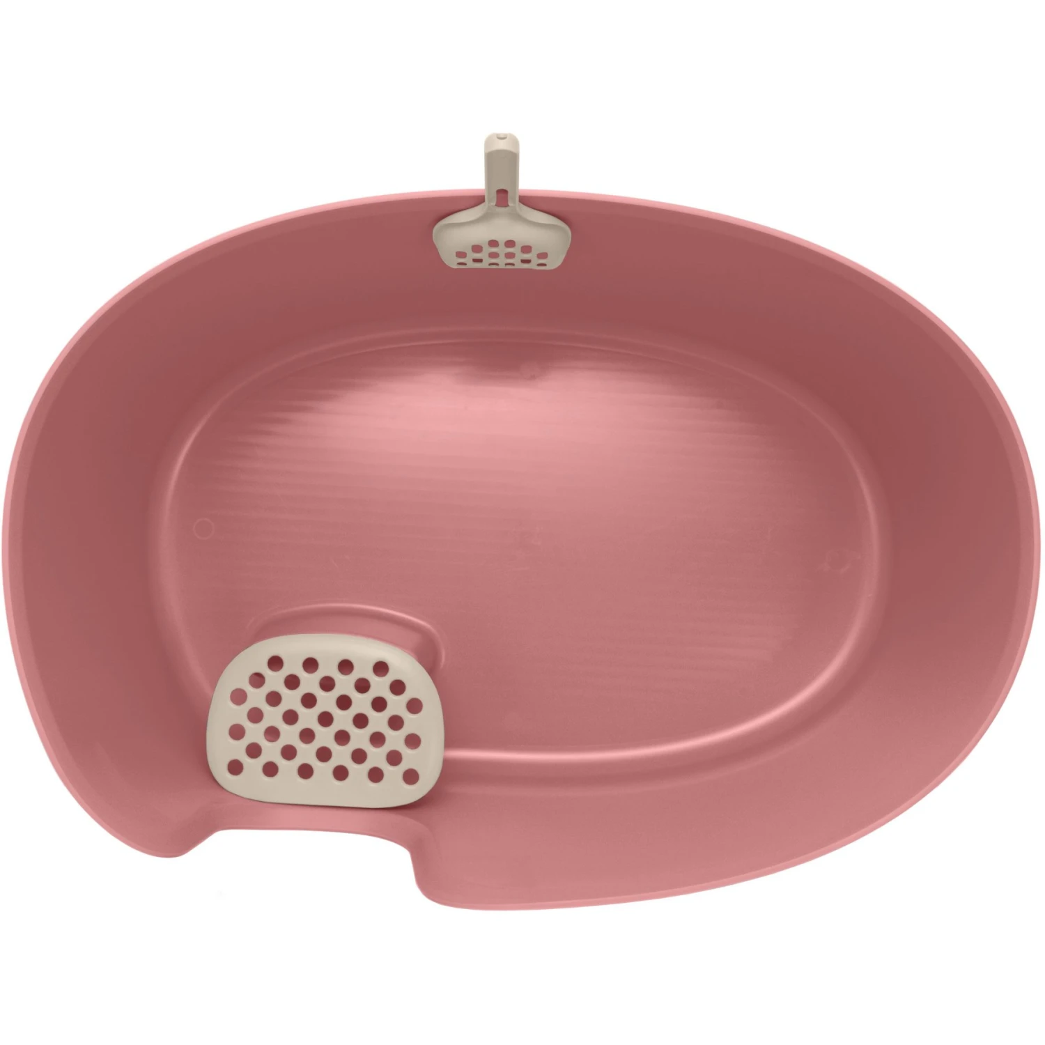 Richell PAW TRAX High Wall Cat Litter Box, X-Large 3 Richell PAW TRAX High Wall Cat Litter Box, X-Large - Image 3