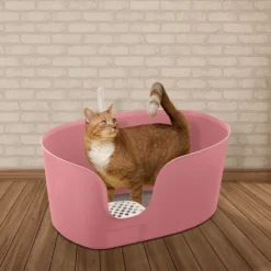 Richell PAW TRAX High Wall Cat Litter Box, X-Large 9 Richell PAW TRAX High Wall Cat Litter Box, X-Large -Furry Feast 805006 PT3. AC SS1800 V1678913083