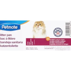 Petmate Litter Pan, Color Varies -Furry Feast 81230 PT8. AC SS1800 V1536764854