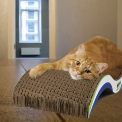 Van Ness Scratch 'N Relax Cat Scratcher Toy With Catnip -Furry Feast 81561 PT2. AC SS1800 V1628661680