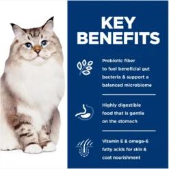 Hill's Science Diet Sensitive Stomach & Sensitive Skin Pollock Meal & Barley Recipe Adult Dry Cat Food -Furry Feast 819934 PT4. AC SS1800 V1681400057