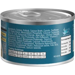 Lotus Just Juicy Salmon & Pollock Stew Grain-Free Canned Cat Food -Furry Feast 82167 PT2. AC SS1800 V1544625163