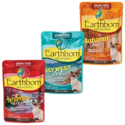 Earthborn Holistic Autumn Tide Tuna Dinner With Pumpkin In Gravy Grain-Free Cat Food + 2 Items