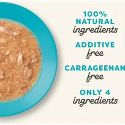 Applaws Tuna Fillet In Gravy Limited Ingredient Canned Wet Cat Food, 2.47-oz Can, Case Of 24 -Furry Feast 836278 PT3. AC SS1800 V1685464158