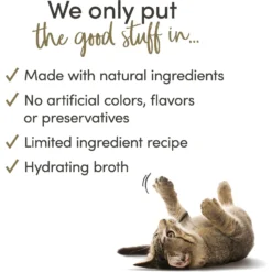 Applaws Tuna With Anchovies In Broth Limited Ingredient Wet Cat Food, 5.3-oz Pouch, Case Of 12 -Furry Feast 836582 PT3. AC SS1800 V1685459854