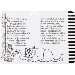 Fat Cat Catfisher Kitty Hoots Doorknob Hanger Cat Toy, Color Varies -Furry Feast 83991 PT3. AC SS1800 V1525717799