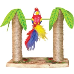 KONG Play Spaces Tiki Twirl Cat Toy