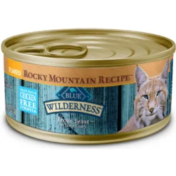 Blue Buffalo Wilderness Rocky Mountain Recipe Flaked Trout Feast Adult Grain-Free Canned Cat Food