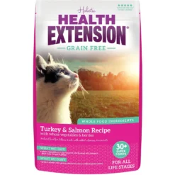 Health Extension Grain-Free Turkey & Salmon Recipe Dry Cat Food