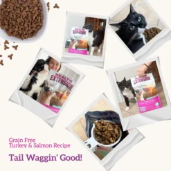 Health Extension Grain-Free Turkey & Salmon Recipe Dry Cat Food -Furry Feast 84265 PT6. AC SS1800 V1595642460