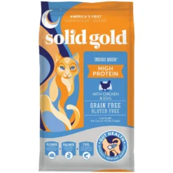 Solid Gold Indigo Moon With Chicken & Eggs Grain-Free High Protein Dry Cat Food