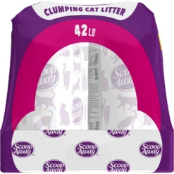 Scoop Away Complete Performance Fresh Scented Clumping Clay Cat Litter & Cat Chow Indoor Hairball & Healthy Weight Dry Cat Food -Furry Feast 854262 PT3. AC SS1800 V1683744314