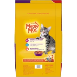 Meow Mix Original Choice Dry Cat Food & Friskies Shreds In Gravy Variety Pack Canned Cat Food -Furry Feast 854302 PT2. AC SS1800 V1683744252