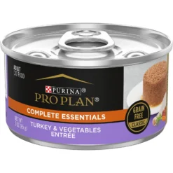 Purina Pro Plan Classic Turkey & Vegetables Entree Grain-Free Canned Cat Food