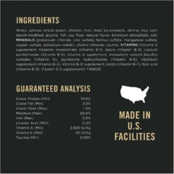 Purina Pro Plan Adult Salmon, Shrimp & Rice Entrée In Sauce Canned Cat Food -Furry Feast 86287 PT4. AC SS1800 V1636675290