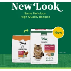 Nutro Wholesome Essentials Hairball Control Chicken & Brown Rice Recipe Adult Dry Cat Food -Furry Feast 86768 PT1. AC SS1800 V1702665858