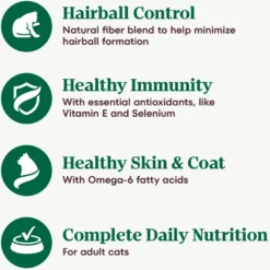 Nutro Wholesome Essentials Hairball Control Chicken & Brown Rice Recipe Adult Dry Cat Food -Furry Feast 86768 PT7. AC SS1800 V1702665822