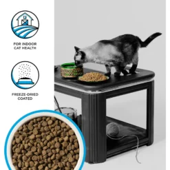 BIXBI Rawbble Dry Food Chicken Salmon Recipe For Indoor Cats, 3-lb Bag 10 BIXBI Rawbble Dry Food Chicken Salmon Recipe For Indoor Cats, 3-lb Bag -Furry Feast 870966 PT2. AC SS1800 V1691515656