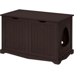 Yaheetech Cat Litter Box Enclosure -Furry Feast 871886 PT1. AC SS1800 V1686250368