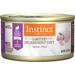 Instinct Limited Ingredient Diet Grain-Free Recipe With Real Rabbit Freeze-Dried Raw Coated Dry Cat Food & Instinct Limited Ingredient Diet Grain-Free Pate Real Rabbit Recipe Canned Cat Food -Furry Feast 882766 PT5. AC SS1800 V1686162602