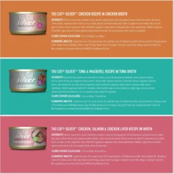 Tiki Cat Silver Variety Pack Grain-Free Wet Cat Food, 2.4-oz Can, Case Of 12 -Furry Feast 883606 PT2. AC SS1800 V1690570658