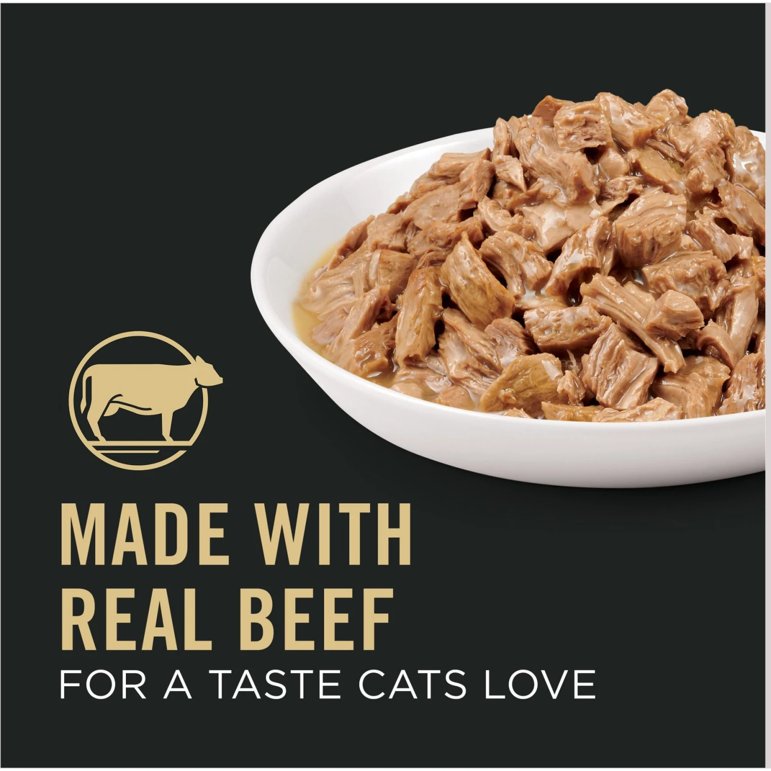 Purina Pro Plan Vital Systems Beef Entree In Wet Cat Food Gravy, 3-oz Can, Case Of 24 2 Purina Pro Plan Vital Systems Beef Entree In Wet Cat Food Gravy, 3-oz Can, Case Of 24 - Image 2