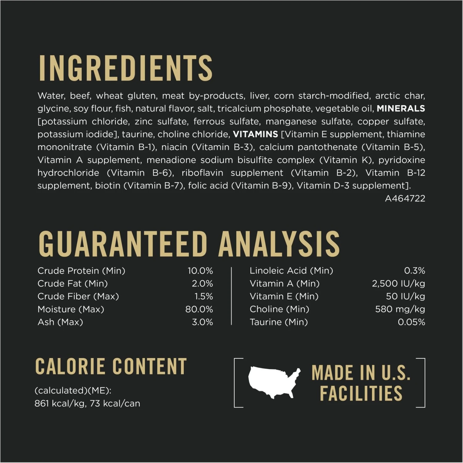 Purina Pro Plan Vital Systems Beef Entree In Wet Cat Food Gravy, 3-oz Can, Case Of 24 5 Purina Pro Plan Vital Systems Beef Entree In Wet Cat Food Gravy, 3-oz Can, Case Of 24 - Image 5