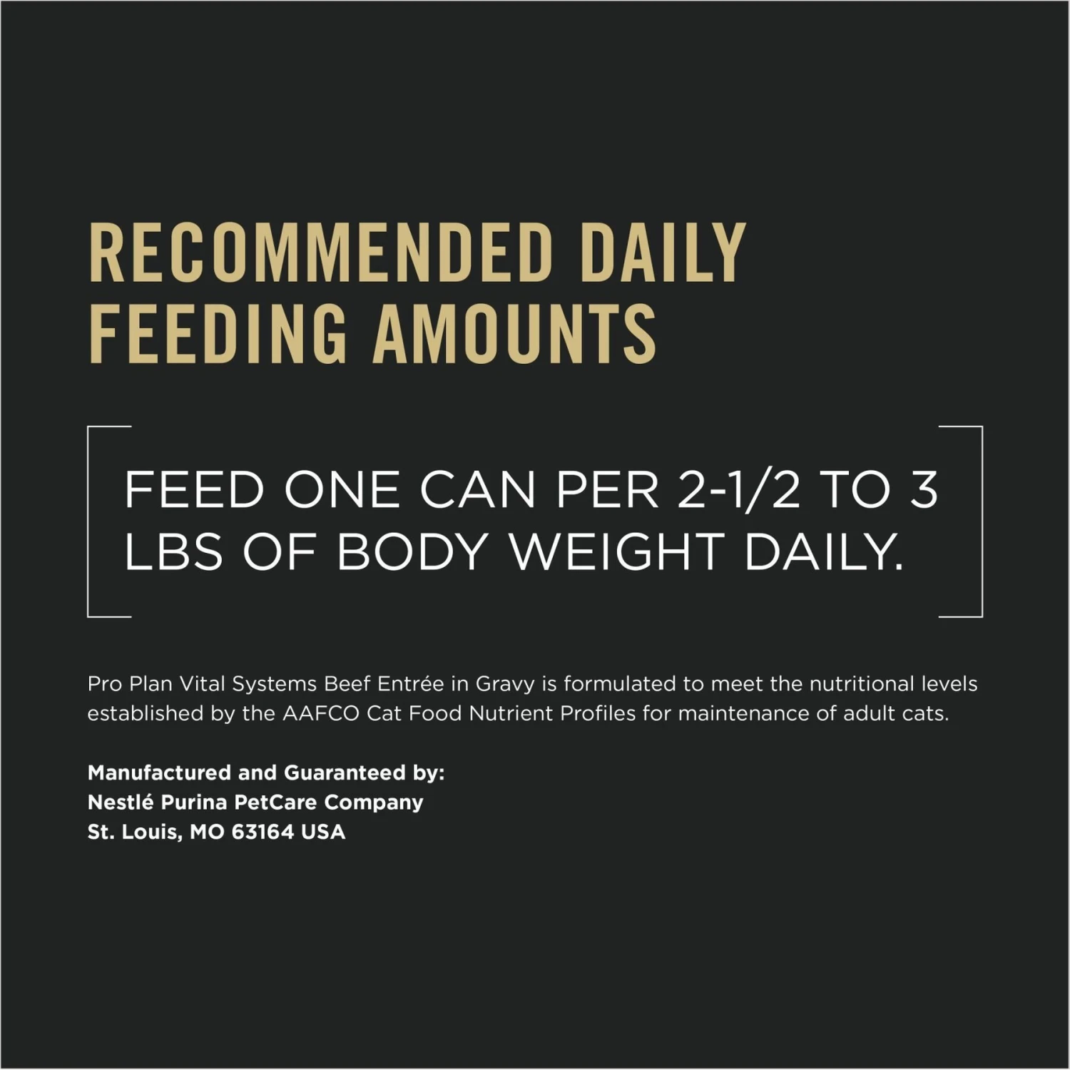 Purina Pro Plan Vital Systems Beef Entree In Wet Cat Food Gravy, 3-oz Can, Case Of 24 8 Purina Pro Plan Vital Systems Beef Entree In Wet Cat Food Gravy, 3-oz Can, Case Of 24 - Image 8