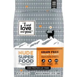 I And Love And You Nude Food Poultry A Plenty Grain-Free Dry Cat Food