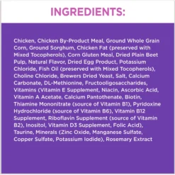 Iams ProActive Health Kitten Dry Cat Food & Temptations Salmon & Dairy Flavor Crunchy & Soft Kitten Treats -Furry Feast 894270 PT3. AC SS1800 V1687200664
