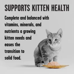 BIXBI Rawbble Chicken Pate Wet Food For Kittens, 2.75-oz Can, Case Of 24 -Furry Feast 895326 PT2. AC SS1800 V1689017855