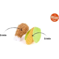 P.L.A.Y. Pet Lifestyle And You Feline Frenzy Purrfect Picnic Plush Squeaky Cat Toy, 2 Count 7 P.L.A.Y. Pet Lifestyle And You Feline Frenzy Purrfect Picnic Plush Squeaky Cat Toy, 2 Count -Furry Feast 897334 PT2. AC SS1800 V1689795614