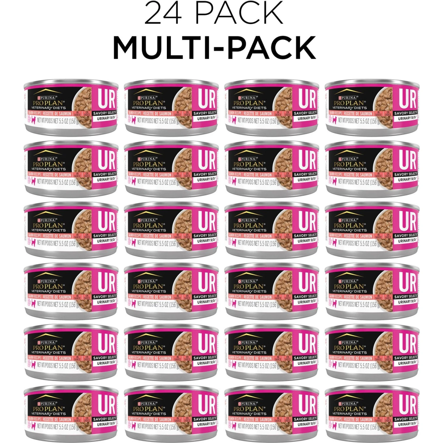 Purina Pro Plan Veterinary Diets UR Urinary St/Ox Savory Selects Salmon In Sauce Wet Cat Food 2 Purina Pro Plan Veterinary Diets UR Urinary St/Ox Savory Selects Salmon In Sauce Wet Cat Food - Image 2