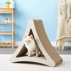 PetFusion Vertical Cat Scratcher Toy With Catnip -Furry Feast 90092 PT5. AC SS1800 V1525717981