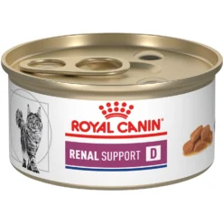 Royal Canin Veterinary Diet Adult Renal Support D Thin Slices In Gravy Canned Cat Food