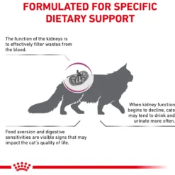 Royal Canin Veterinary Diet Adult Renal Support A Dry Cat Food -Furry Feast 90662 PT4. AC SS1800 V1701882442