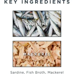 Reveal Natural Grain-Free Tuna With Shrimp In Broth Flavored Wet Cat Food, 2.12-oz Pot, Case Of 18 & Reveal Natural Grain-Free Sardine With Mackerel In Broth Flavored Wet Cat Food, 2.12-oz Pot, Case Of 18 -Furry Feast 906846 PT8. AC SS1800 V1687958370