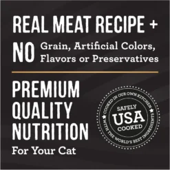 Merrick Purrfect Bistro Soirees Turkey Cassoulet Chunky Gravy Grain-Free Wet Cat Food, 2.75-oz Can, Case Of 24 -Furry Feast 912774 PT5. AC SS1800 V1689691571