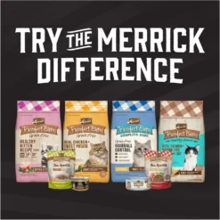 Merrick Purrfect Bistro Soirees Turkey Cassoulet Chunky Gravy Grain-Free Wet Cat Food, 2.75-oz Can, Case Of 24 -Furry Feast 912774 PT6. AC SS1800 V1689691600