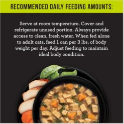 Merrick Purrfect Bistro Soirees Turkey Cassoulet Chunky Gravy Grain-Free Wet Cat Food, 2.75-oz Can, Case Of 24 -Furry Feast 912774 PT7. AC SS1800 V1689691592