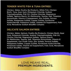 Sheba Perfect Portions Grain-Free Seafood Entrees Pate Variety Pack Adult Wet Cat Food Trays -Furry Feast 91473 PT5. AC SS1800 V1672952125