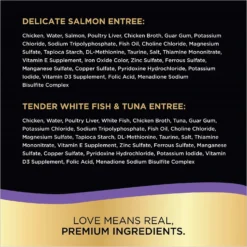 Sheba Perfect Portions Grain-Free Seafood Entrees Pate Variety Pack Adult Wet Cat Food Trays -Furry Feast 91473 PT6. AC SS1800 V1626817274